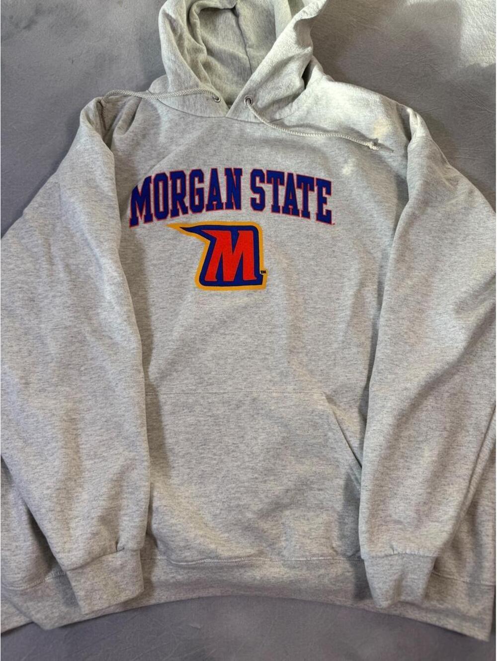 Champion Morgan State University Bears Gray Hoodie 2XL